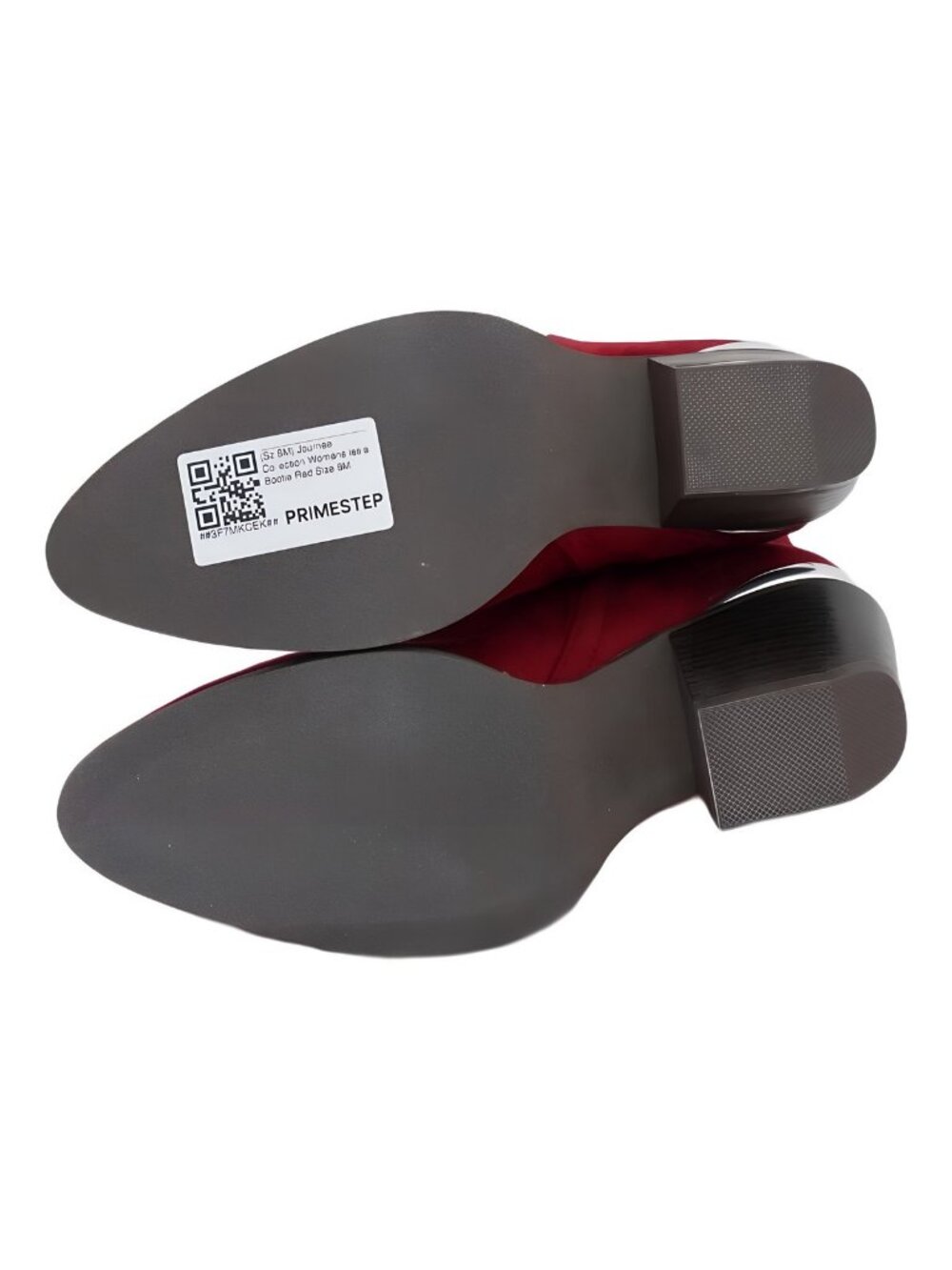 Journee Collection Womens Issla Bootie Red Size 8M - Picture 6 of 6